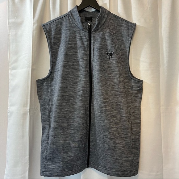 Dunning Golf Full Zip Vest Fleece Lined - Size XL - Picture 1 of 8